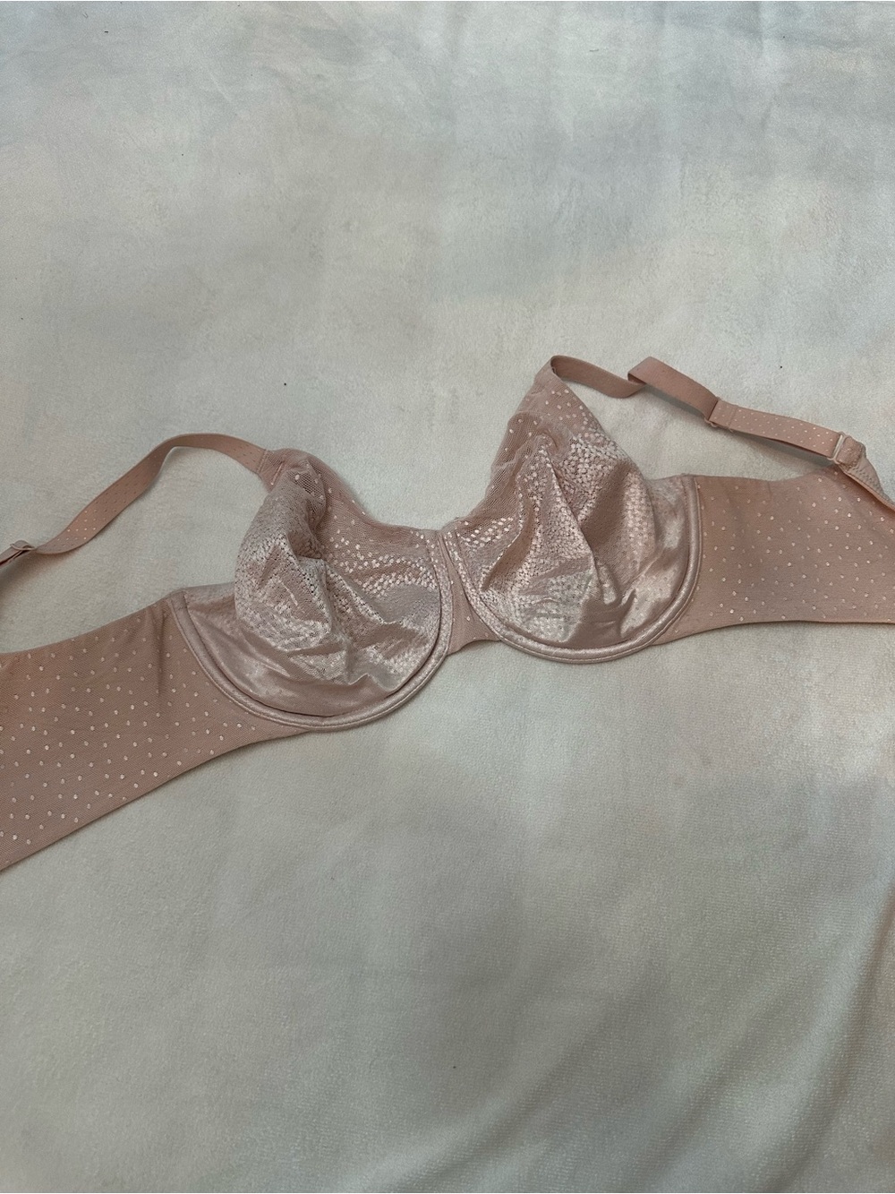Wacoal Rose Dust Back Appeal Underwire Bra Size 32G 38758 - Picture 6 of 10